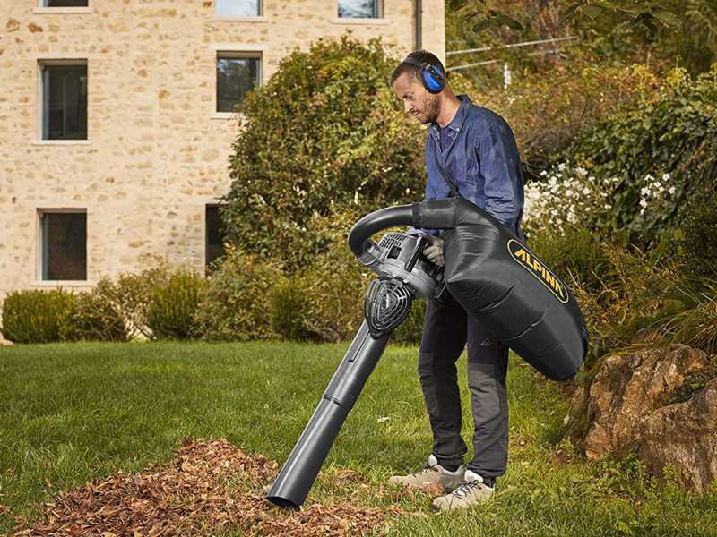 Alpina ABL 27 V - Souffleur aspirateur broyeur 3 en 1 thermique avec moteur 2 temps
