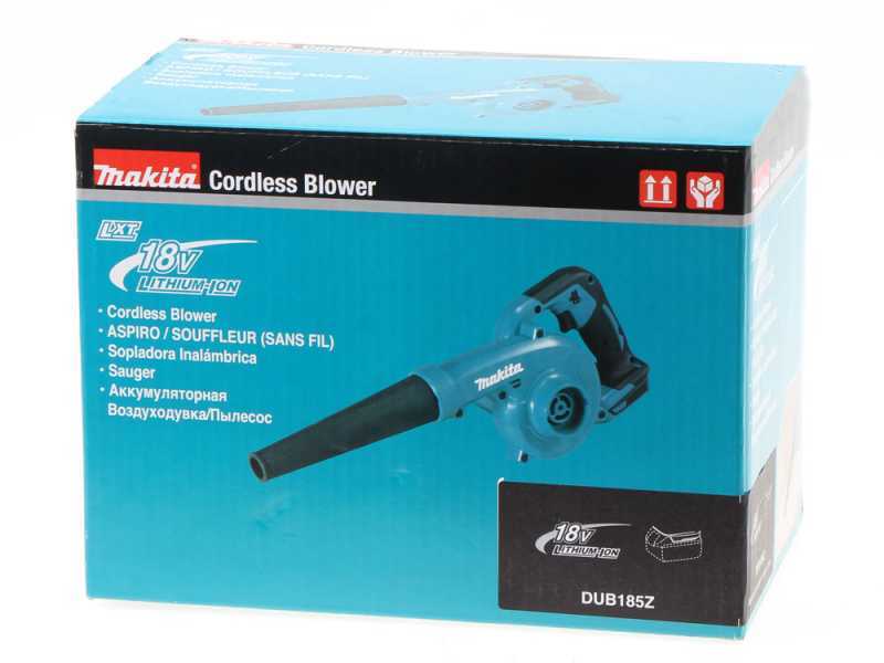 Souffleur &eacute;lectrique &agrave; batterie 18Vx2 Makita Dub185Z - BATTERIES ET CHARGEUR NON INCLUS