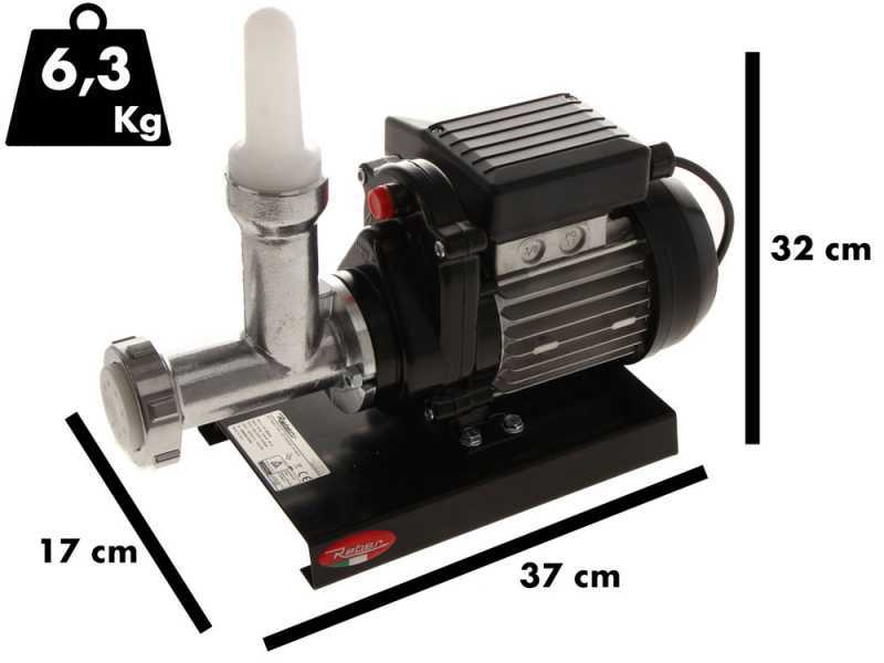 Reber N.3 9600N-8410N - Extrudeuse - Machine &agrave; p&acirc;tes avec moteur &eacute;lectrique &agrave; induction 450W