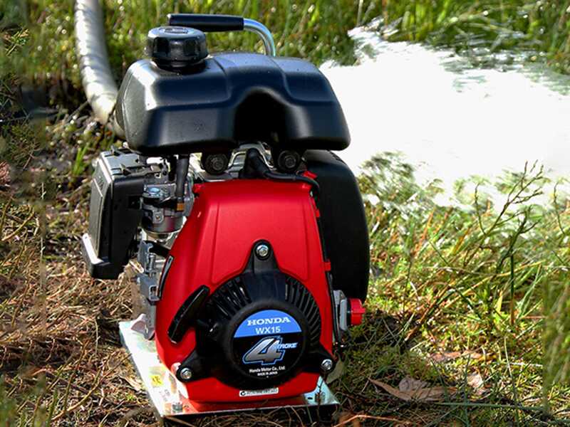 Honda WX15T - Motopompe thermique auto-amor&ccedil;ante - Raccords 40 mm