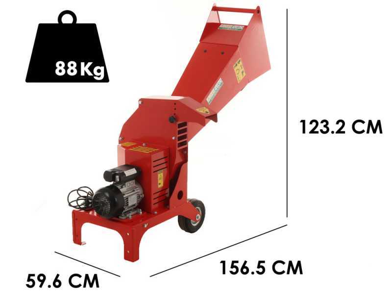 Premium Line BIO 500-EBIONDA - Broyeur de v&eacute;g&eacute;taux &eacute;lectrique -Moteur monophas&eacute;