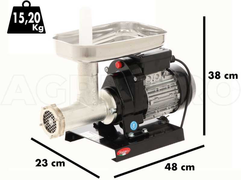 Reber 9601N - N.12 - Hachoir &agrave; viande &eacute;lectrique - 500W