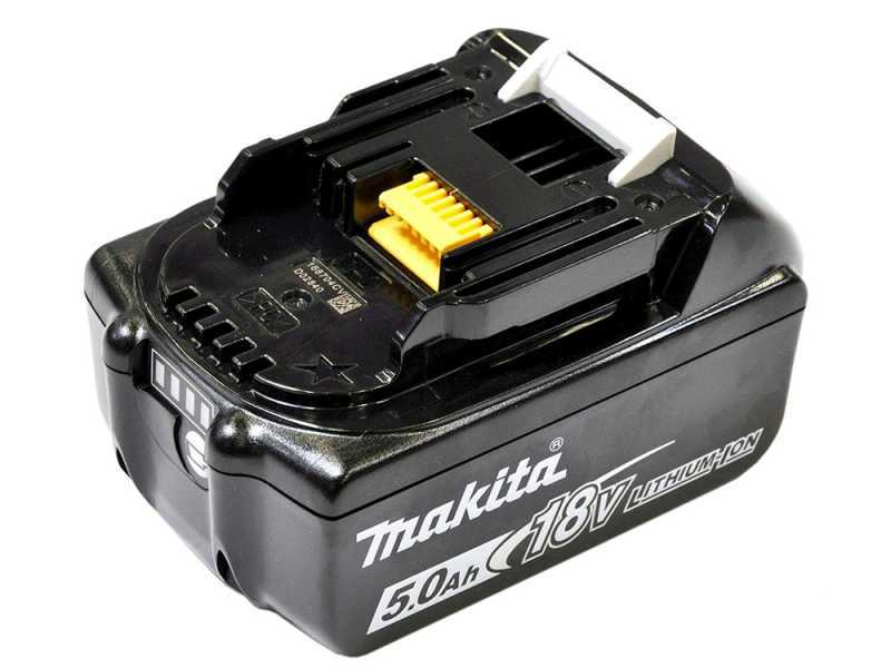 Tondeuse &agrave; gazon sur batterie 2X18V-46 cm MAKITA DLM462PT4 - 4 batterie incluses