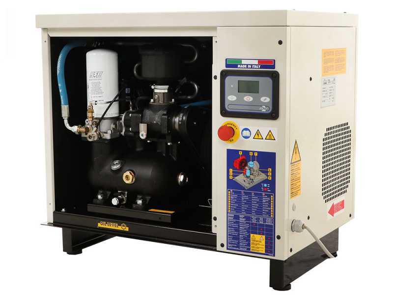 Fiac New Silver 10 - Compresseur &eacute;lectrique rotatif &agrave; vis - Pression max 10 bars