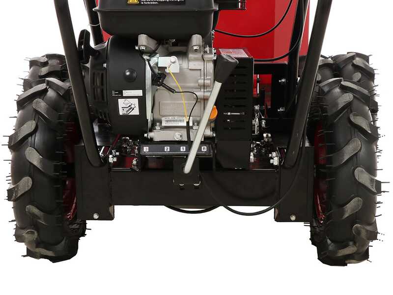 Brouette &agrave; moteur GeoTech Pro  GEOTRAK 500 - benne dumper 500 kg - 6 roues motrices