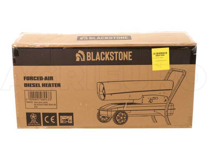 BlackStone BDH - G&eacute;n&eacute;rateur d'air chaud diesel - &agrave; chauffage direct - 65 KW