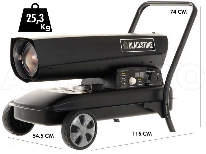 BlackStone BDH - G&eacute;n&eacute;rateur d'air chaud diesel - &agrave; chauffage direct - 65 KW