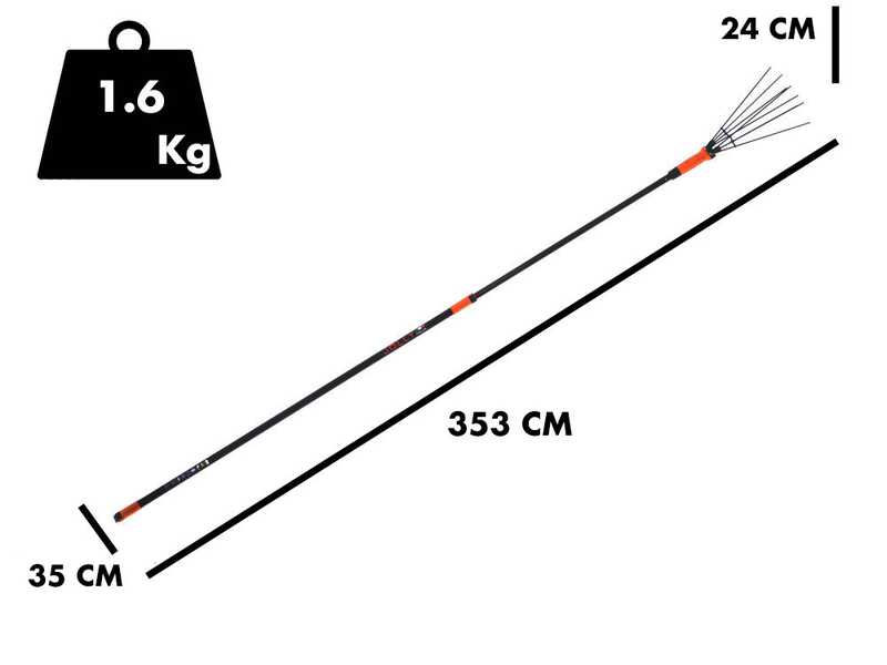 Jolly V34 - Peigne vibreur &eacute;lectrique &agrave; batterie - 170 / 310cm