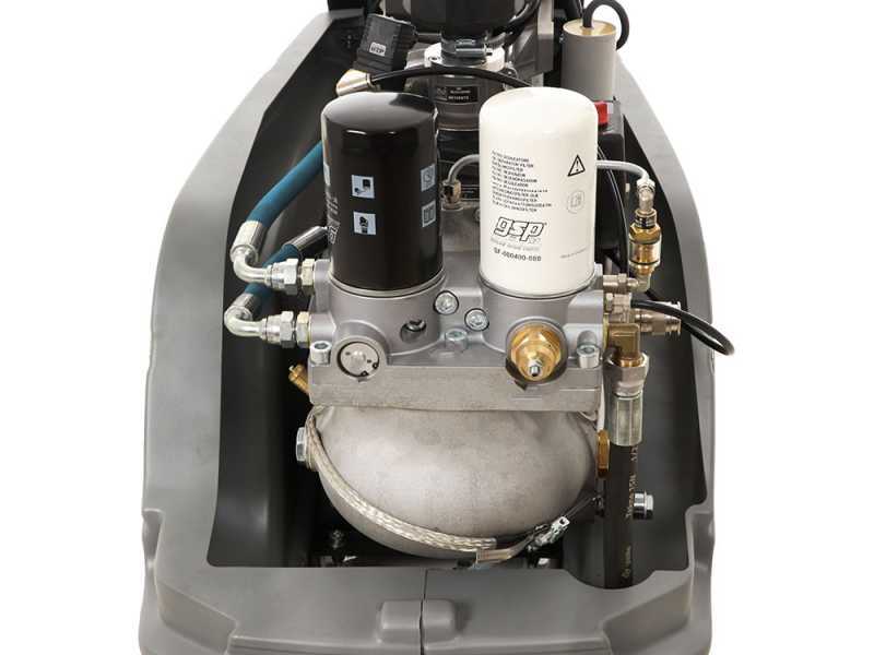 Fiac New Silver 3/90 - Compresseur rotatif monophas&eacute; &agrave; vis silencieux - Moteur 3 HP 