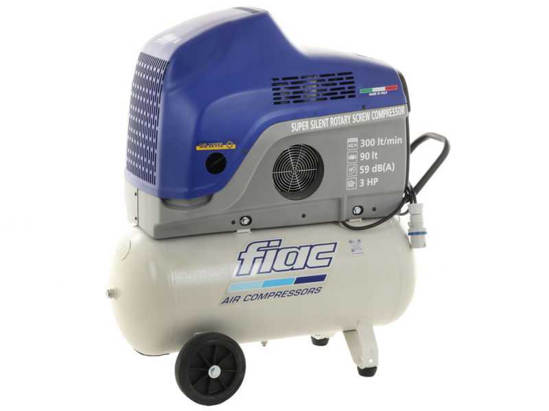 Fiac New Silver 3/90 - Compresseur rotatif &agrave; vis - Pression max 9 bars