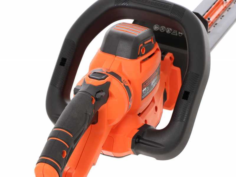 Taille-haie BLACK+DECKER BEHTS551 - 650 W avec lamier de 60 cm en acier