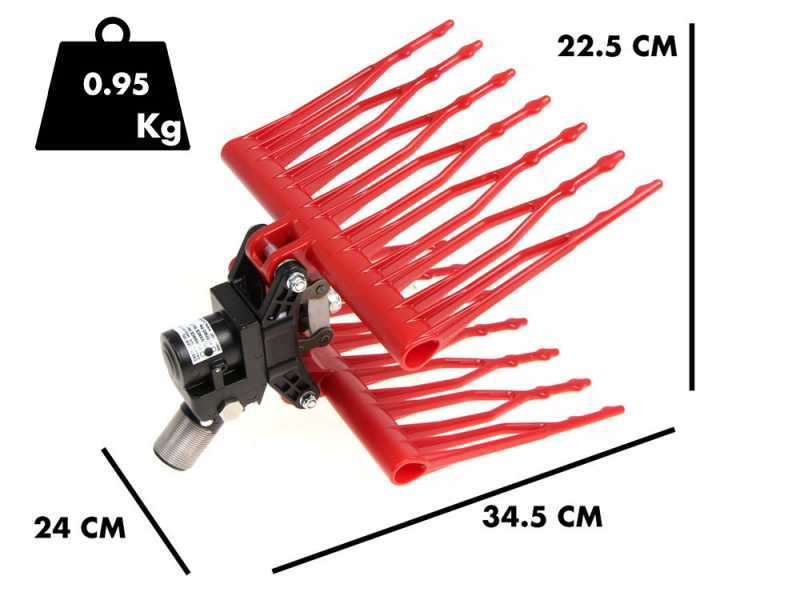 Peigne vibreur pneumatique Castellari OLIVANCE PN XT