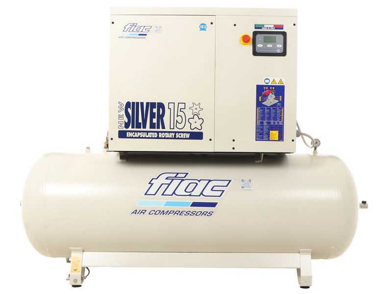 Fiac New Silver 15/500 - Compresseur rotatif &agrave; vis - Pression max 10 bars