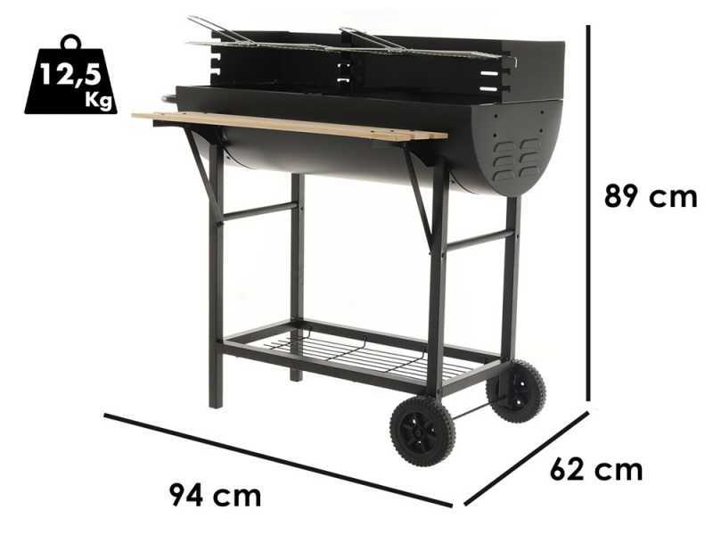 Royal Food CB 300 X - Barbecue &agrave; charbon