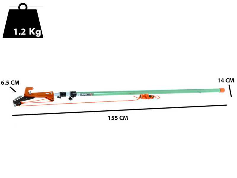 GeoTech SV-375 &Eacute;chenilloir sur perche de 3,75&nbsp;m