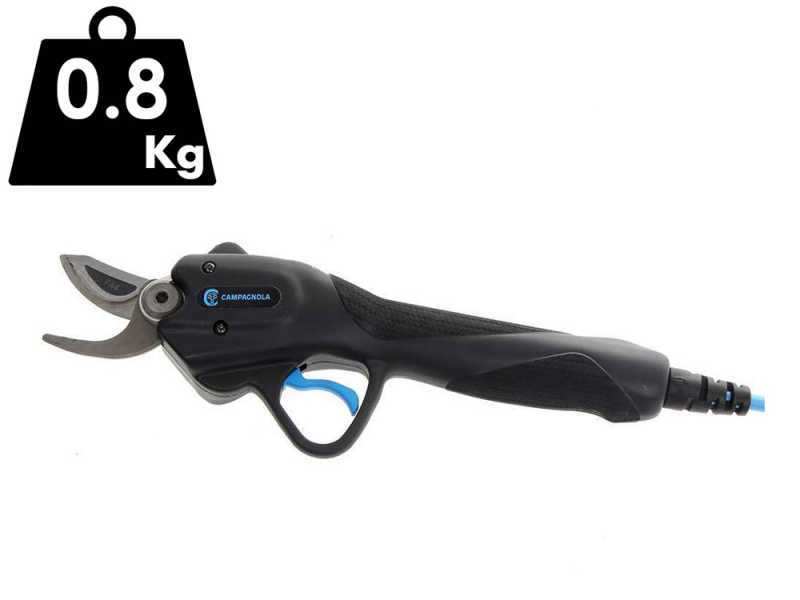 Kit S&eacute;cateur &eacute;lectrique de taille Campagnola PONY PRO sans batterie avec adaptateur pour batterie Li-Lion 170 - Diam&egrave;tre de coupe 25 mm