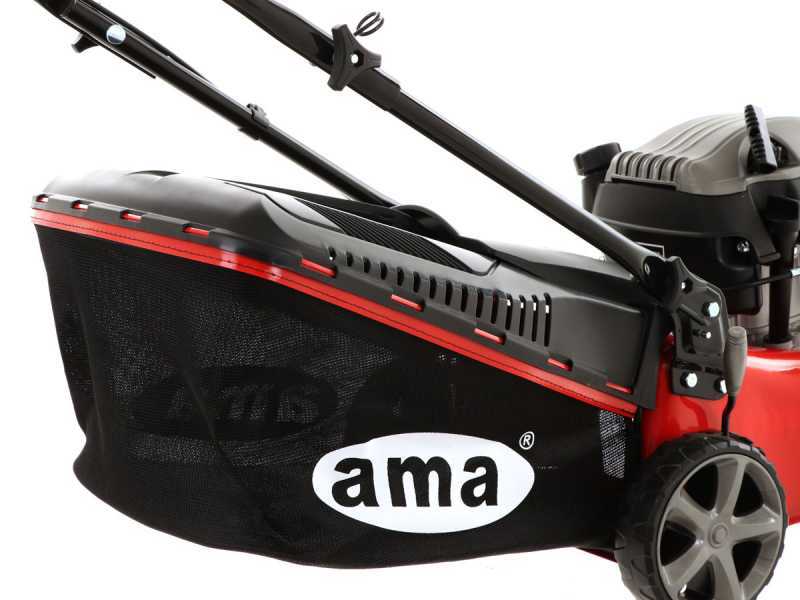 Tondeuse manuelle Ama TRX 421 - 3en1: ramassage + &eacute;jection arri&egrave;re + mulching
