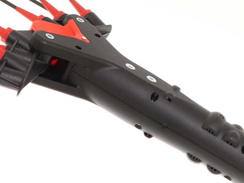 Castellari Vertigo C 30V - Peigne vibreur &eacute;lectrique &agrave; batterie de type automobile avec c&acirc;ble inclus - Perche t&eacute;lescopique en aluminium 190/240 cm