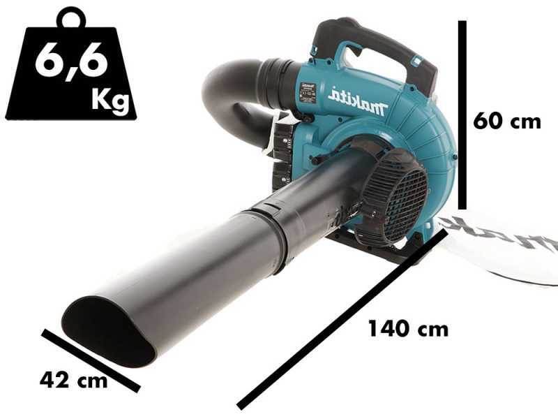 Aspirateur souffleur &agrave; feuilles Makita DUB363 36V 2 Batteries 18V 5Ah incluses