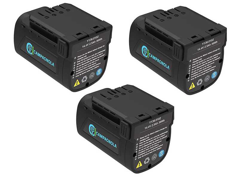 Campagnola Stark XM - S&eacute;cateur &eacute;lectrique de taille - 3x 14,4V 2,5 Ah - Diam&egrave;tre de coupe 35 mm