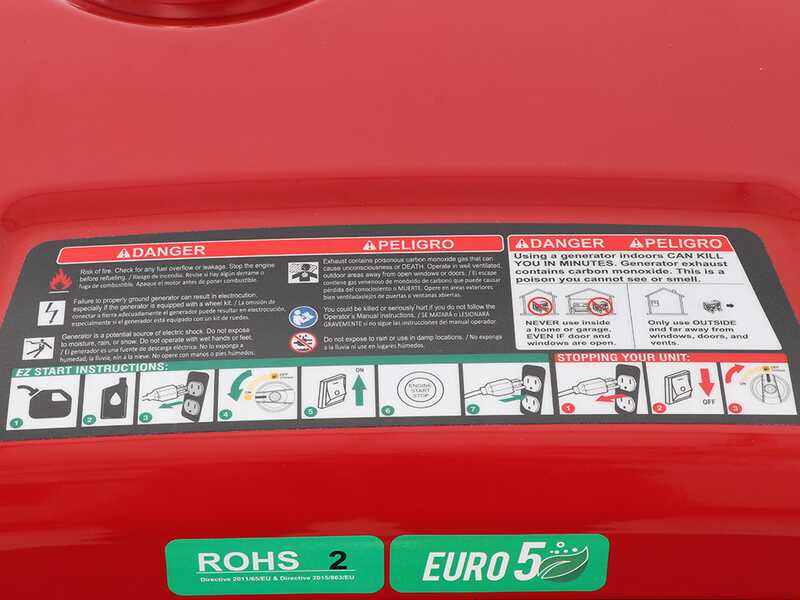 Geotech-Pro PTGA 9000 - Groupe &eacute;lectrog&egrave;ne &agrave; essence sur roues inverter insonoris&eacute; 7.5 kW - Continue 7 kW Monophas&eacute; + ATS
