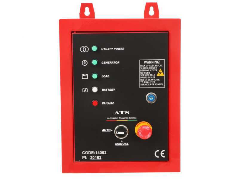 Geotech-Pro PTGA 9000 - Groupe &eacute;lectrog&egrave;ne inverter 7.5  kW monophas&eacute; - Cadran ATS inclus