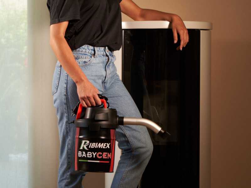Aspirateur &agrave; cendres portatif Ribimex Babycen - 500 W