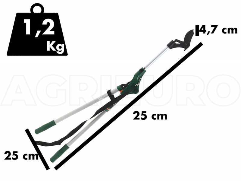 GeoTech FGP-110 - Coupe-branches sur longue perche de rallonge