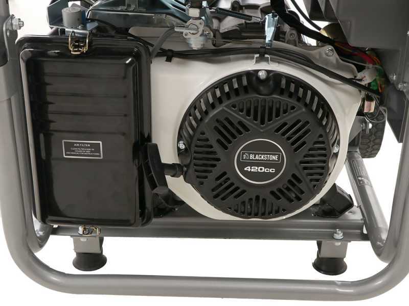 BlackStone BG 7550-X ES - Groupe &eacute;lectrog&egrave;ne 5.4 kW monophas&eacute; &agrave; essence - Cadran ATS inclus