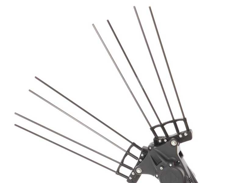 Zanon Albatros AL300 - Peigne vibreur &agrave; batterie au Lithium - Perche t&eacute;lescopique 210 - 340cm