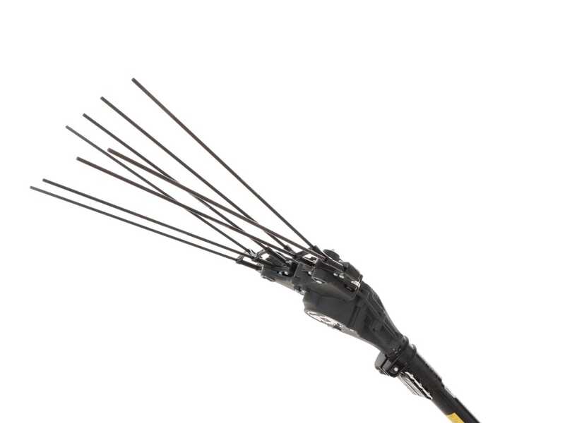 Zanon Murcielago R AL300 - Peigne vibreur &eacute;lectrique &agrave; batterie au lithium - Perche t&eacute;lescopique 210 - 340cm