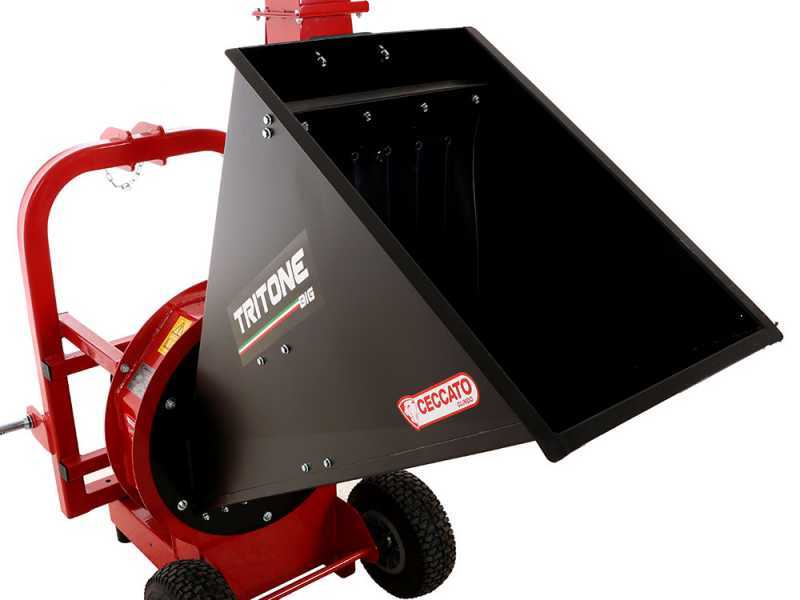 Broyeur de branches &agrave; tracteur  Ceccato Tritone BIG PTO avec atttelage &agrave;  3 points