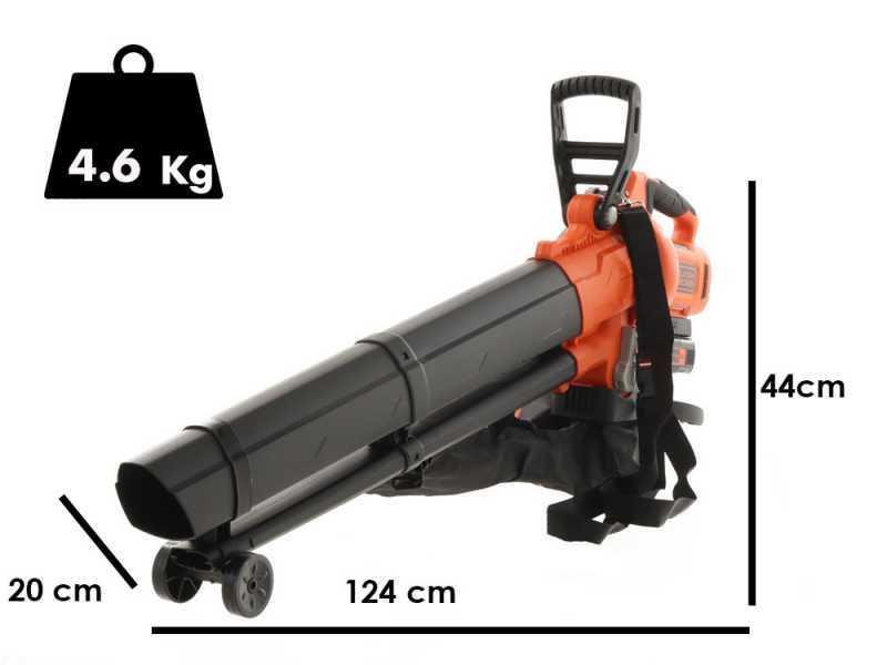 Aspirateur &agrave; feuilles sur batterie BLACK+DECKER  BCBLV3625L1