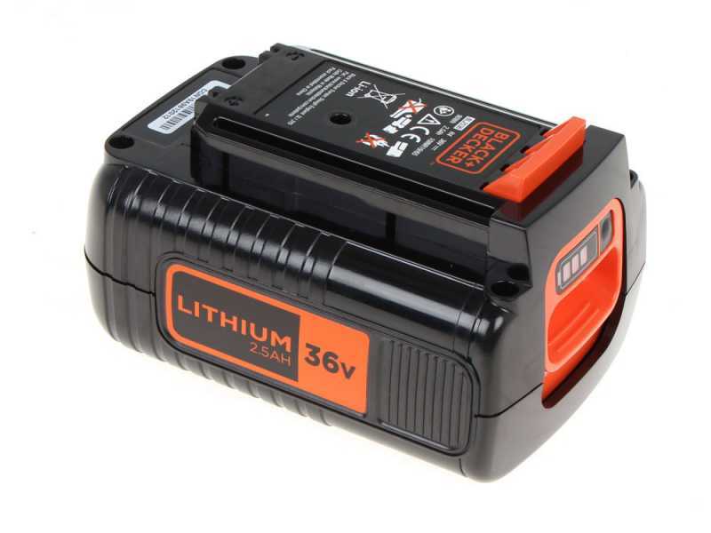 Black &amp; Decker BCBLV3625L1 - Souffleur aspirateur &agrave; feuilles sur batterie 36 V 2.5 Ah
