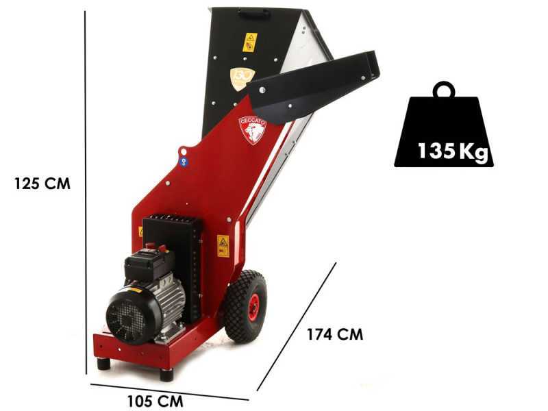 Broyeur avec moteur &eacute;lectrique Ceccato Tritone Maxi Electric - Triphas&eacute; 7.5 CV