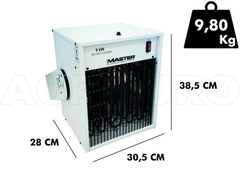 Master TR 9 - G&eacute;n&eacute;rateur d'air chaud &eacute;lectrique triphas&eacute; mural