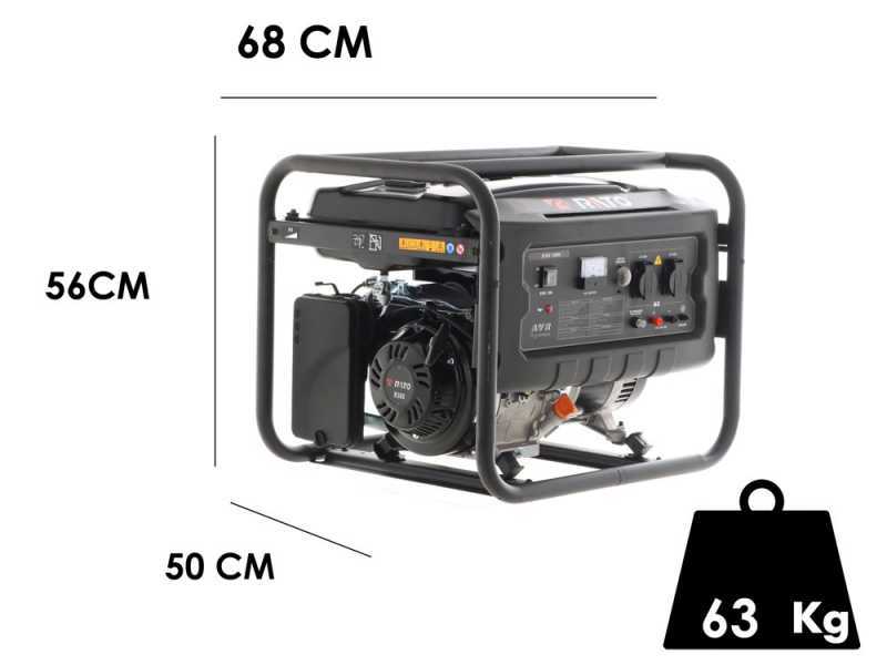 Rato R3800 AVR - Groupe &eacute;lectrog&egrave;ne AVR 3.8 Kw - Monophas&eacute;