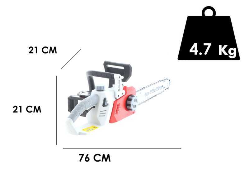 Tron&ccedil;onneuse &agrave; batterie IKRA ICC 2/2035 40V - 2Ah - guide de 40cm