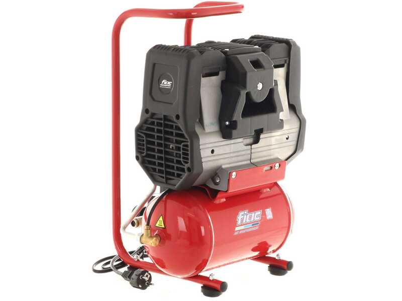 Fiac Silent XS88 - Compresseur d'air &eacute;lectrique monophas&eacute; silencieux,  oil-less - Moteur 0.75 CV - 6 lt