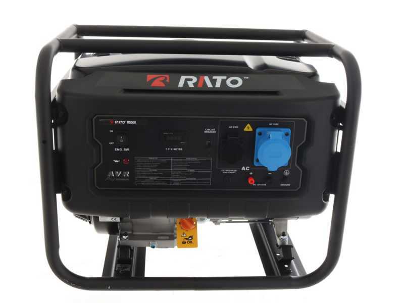 Rato R5500 AVR - Groupe &eacute;lectrog&egrave;ne &agrave; essence avec AVR 5,5 Kw - Continue 5 kW Monophas&eacute;