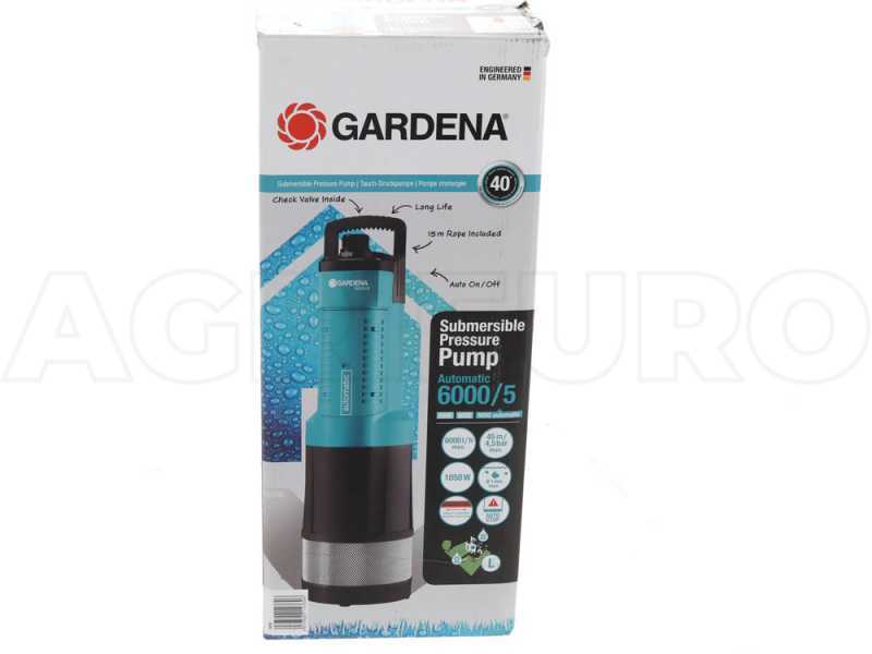 Pompe &agrave; immersion &agrave; pression Gardena 6000/5 automatic - 4.5Bars