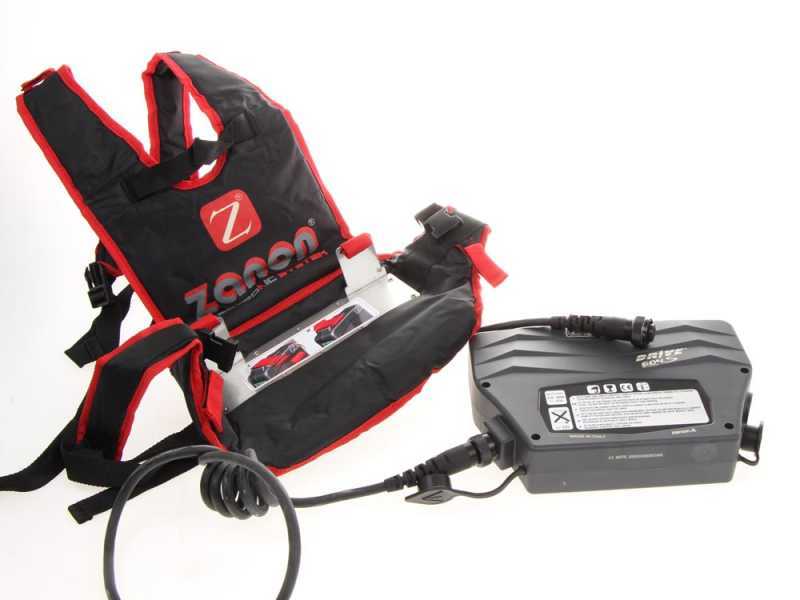 Taille-haie &agrave; batterie sur perche t&eacute;lescopique Zanon Raptor 600 - lame de 60 cm - 50,4 V 6,4 Ah