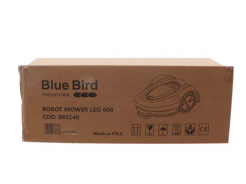 Blue Bird LEO 600 - Robot tondeuse avec fil p&eacute;riph&eacute;rique - Batterie au lithium 28V 2 Ah