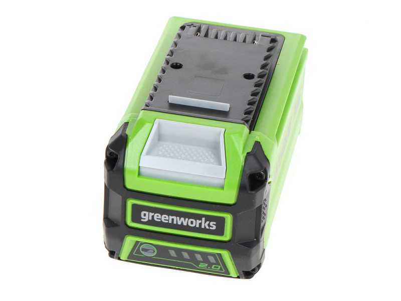 Starter kit Greenworks Batterie 40V 2Ah  + Chargeur