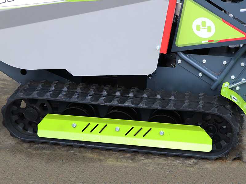 Brouette motoris&eacute;e sur chenilles MCH H560C-GX - Benne dumper hydraulique 500 kg - Transmission hydrostatique