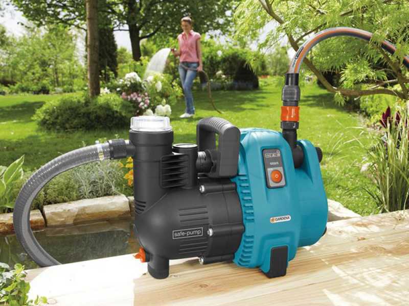 Pompe &eacute;lectrique de jardin Gardena 5000/5 - 1300W- pour eaux claires