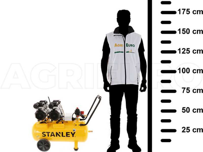 Stanley DST 300/8/50-2 SXCMS2652HE - Compresseur d'air &eacute;lectrique - 50 L