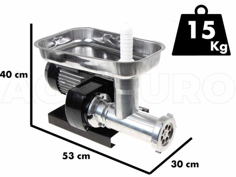Palumbo Pavi L12 - Hachoir &agrave; viande &eacute;lectrique - Corps en aluminium - 0,45&nbsp;CV