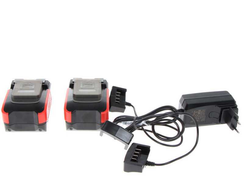 &Eacute;lagueuse &eacute;lectrique &agrave; batterie Zanon ZP 100 - Lame de 75mm- 2 batteries incluses