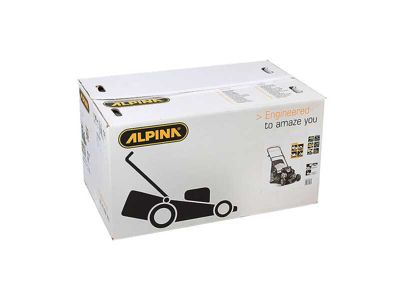 Alpina A5 51 SHQ -  Tondeuse &agrave; gazon thermique autotract&eacute;e - Moteur Honda GCVx170 - Coupe 51cm